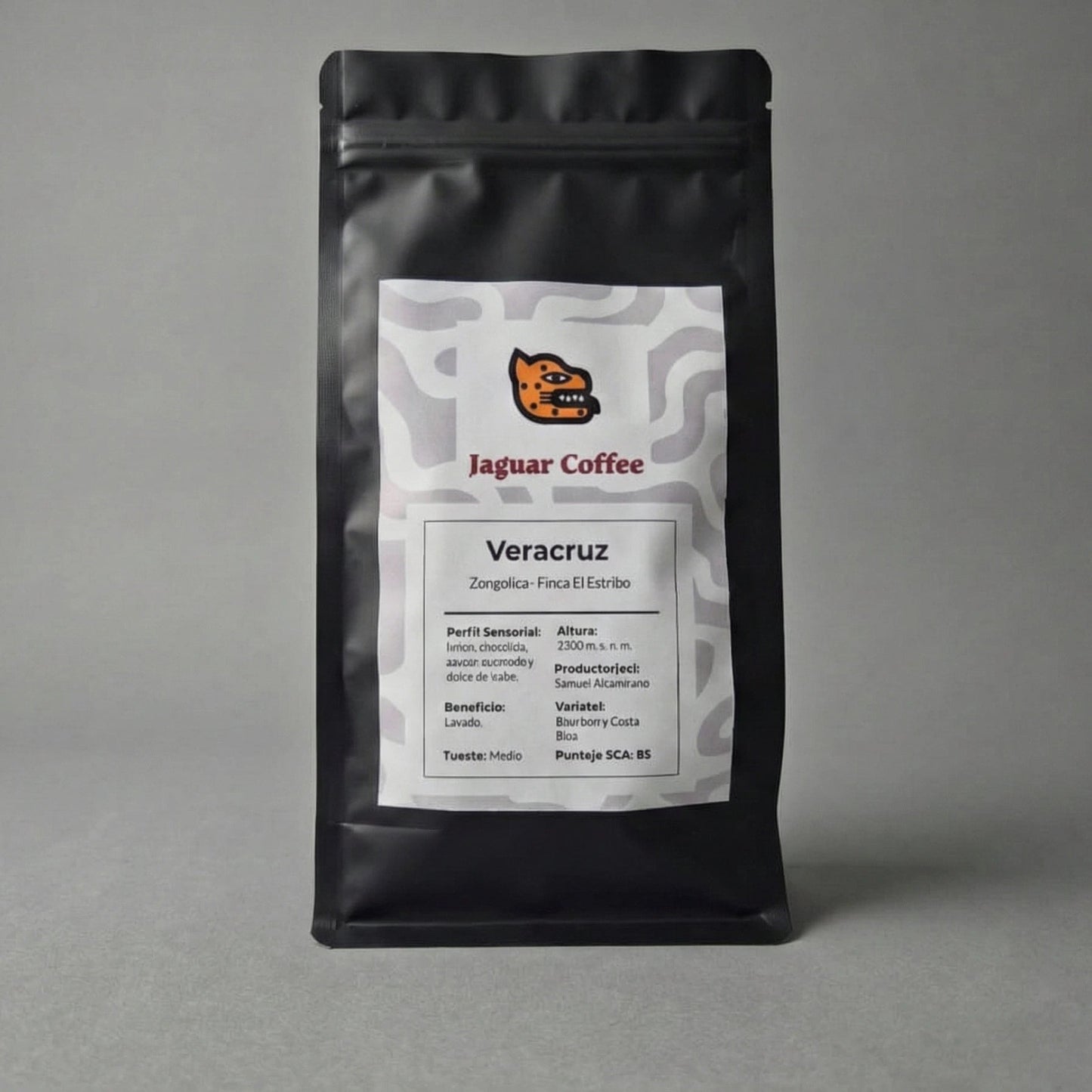 Bolsa de café de especialidad de Zongolica, Veracruz de Jaguar Coffee.