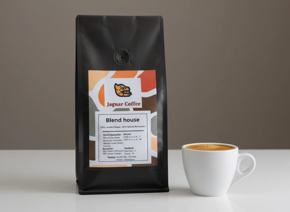 Bolsa de café de especialidad Blend Jaguar Coffee