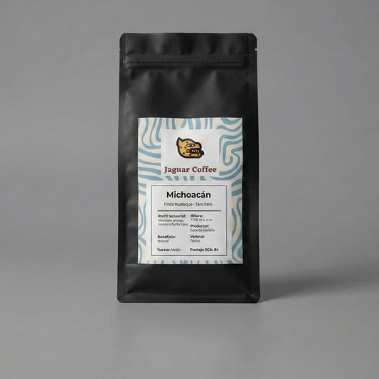 Bolsa de café de especialidad de proceso natural Jaguar Coffee