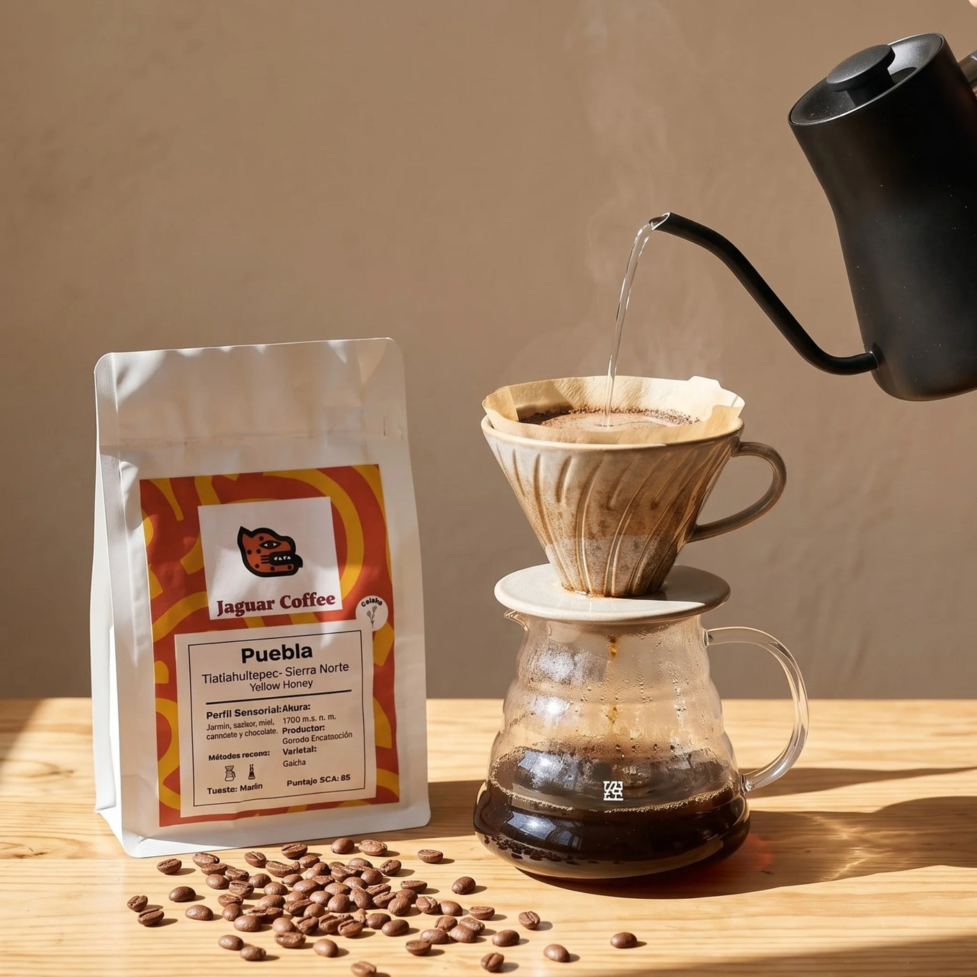 Quiero café para métodos filtrados