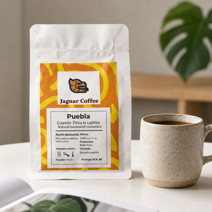 Bourbon Amarillo Natural | Cuamila, Puebla